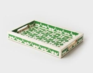 Bone inlay serving <b>tray</b> - Product Image 2
