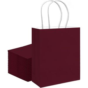 Sacchetti Regalo per Caffè di Medie Dimensioni, Confezione da 30 Pezzi, 28x13x20 cm, con Manici, Multiuso - Product Image 1