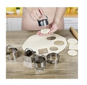 Excelente Cortador de Galletas de Acero Inoxidable 100%, Juego de Cortadores de Galletas, Moldes para Galletas, Herramientas para Pasteles, Artículo Hecho a Mano - Product Image 5