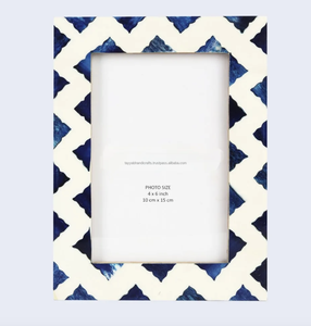 กรอบรูปฝังกระดูกทำจากไม้งานฝีมือกรอบรูปตกแต่ง - Product Image 6