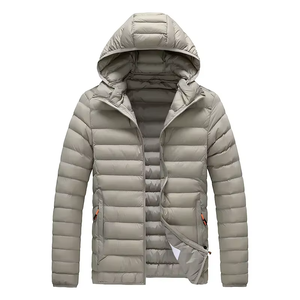 Winter Herren Blouson-Jacke mit Reißverschluss, Kapuze, Wasserdicht, Lässig, Gewebt, Normale Länge, Winter Outdoor Mode-Jacke - Product Image 5