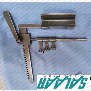 ชุดเครื่องมือผ่าตัดหัวใจและหลังคุณภาพสูง พร้อมใบมีดรูปตัวยู 3 ใบ ขนาด 100 มม. × 20 มม. ใบมีดแบบกรงเล็บ ที่ขยายซี่โครง แบบใช้มือ - Product Image 6