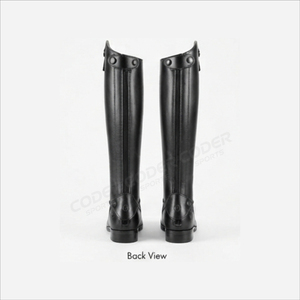 Bota de Montar de la Mejor Calidad, de Cuero Sintético de Color Sólido, Punta Cerrada, Cómoda para Montar a Caballo - Product Image 4