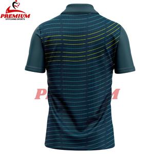 Camiseta Polo de Manga Corta Sublimada con Patrón Sólido, Camisetas Polo Sublimadas a la Moda, Logotipo Bordado Personalizado al por Mayor - Product Image 5