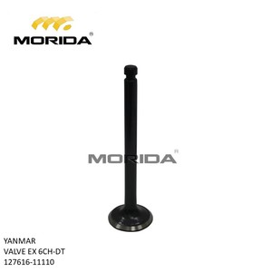 6CH-DT 127616-11110 VALVE EX pour YANMAR - Product Image 1