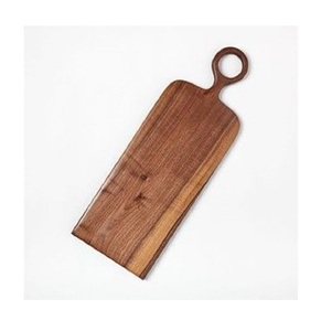 Planche à découper carrée en bois moderne et élégante pour la cuisine, usage domestique, multifonctionnelle, écologique, passe au lave-vaisselle, taille personnalisée - Product Image 1