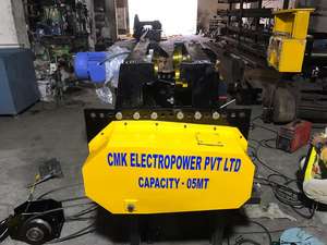 Polipasto Eléctrico de Cable de 10 Toneladas con Carro, Equipo de Elevación de Materiales de Alta Resistencia, Elevación de 6 Metros, Marca CMK, 415V CA Industrial - Product Image 2