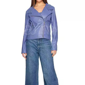 2026 New Fashion OEM Service Low MOQ Women <b>Leather</b> Jacket <b>Top</b> Selling New Design Winter Jackets In Reasonable Price - Product Image 2