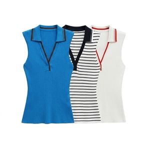 Sleeveless Tank <b>Tops</b> Digital Printed Golf for Shirt for Women Quick Dry Breathable Casual Style Golf Apparel - Product Image 5