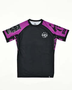 Custom MMA <b>Rashguard</b> <b>BJJ</b> No Gi Compression Shirt Sublimation Quick Dry Stretch Grappling Training Apparel - Product Image 1