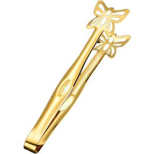 Pinzas para Repostería de Latón Puro, Hechas a Mano con Acabado Antiguo, Pinzas para Servir Pasteles, Pan, Postres, Cubos de Azúcar, Utensilios de Cocina, Producto Duradero - Product Image 1