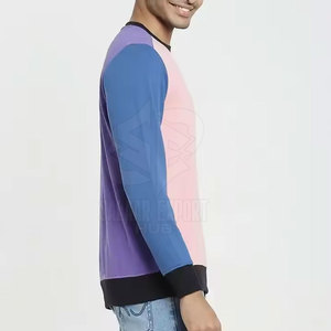Sweat-shirt décontracté pour homme, style pull, en coton mélangé, basique, très vendu, matériau durable, streetwear d'extérieur - Product Image 3