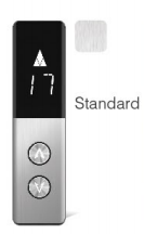 Modern Stainless Steel Wall-Mounted LOP Ward Call Button Panel Villa Red/White/Blue for Hotel Elevators