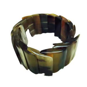 Quality Natural Crafts Buffalo Horn Cuff Bangle Exclusive Design for Girls Women by crescent crafts - Product Image 1