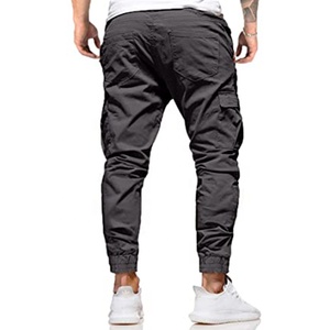 กางเกงเอวสูงสำหรับผู้ชายกางเกงคาร์โก้สไตล์เมืองมีกระเป๋าหลายกระเป๋าสำหรับกิจกรรมกลางแจ้ง - Product Image 3