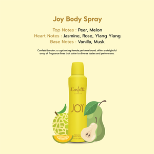 Spray corporel Confetti London Joy 250ml, déodorant pour femmes - Product Image 2