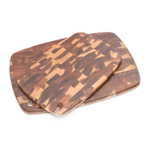 Tabla de cortar de madera de veta completa ecológica al por mayor, tabla de cortar de cocina reversible de alta resistencia para carne - Product Image 1