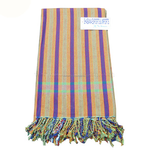 Luxurious 100% Cotton Kikoy Golf Beach <b>Towel</b> Designer Promotional Kikoy <b>Fabric</b> Beach Pareo <b>Towel</b> Kenyan From Indian Supplier - Product Image 6