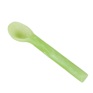Cuillère à glace élégante et vintage de designer avec manche en résine FC-4730, fabriquée en Inde, impression de logo personnalisée, vente en gros de vaisselle - Product Image 5