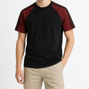 Camiseta '' SOSH 4 '' para Hombre con Mangas Raglán en Contraste - Product Image 1