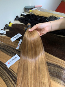 Best Quality 100% Raw Virgin Human Bulk Hair Soft Silky Smooth Ombre Color <b>Tangle</b>-Free with Natural Shine Factory Direct Supply - Product Image 6