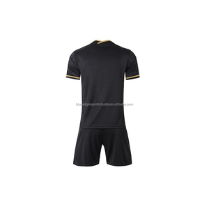 Ropa de fútbol unisex personalizada, camisetas de fútbol impresas por transferencia de calor, Spandex/Material de algodón, impermeable, transpirable para equipo de club - Product Image 2