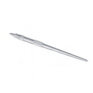 Porte-aiguille Beaver Blade avec manche ergonomique en acier inoxydable à 3 griffes pour instruments chirurgicaux électriques par Dentavex - Product Image 3