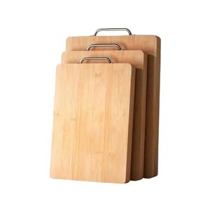 Planche à découper en bambou de haute qualité, sans odeur, idéale pour les restaurants commerciaux, la cuisine, la friture et la découpe du pain. - Product Image 6