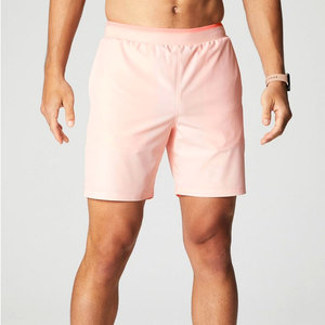 Best Selling High Quality Solid <b>Mid</b> Waist Double <b>Layer</b> Shorts Custom Made Casual Wear Men - Product Image 1