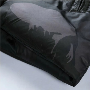 Veste matelassée coupe-vent épaisse et écologique en camouflage streetwear personnalisée pour le printemps - Product Image 4