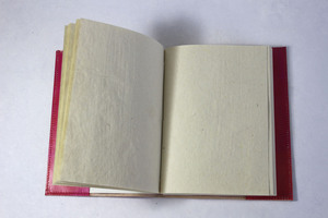 Carnet à couverture souple en papier sans acide, motif bananier symbolique en relief, 100 feuilles - Product Image 4