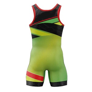 Trajes de Lucha Libre Personalizados Sublimados, Impermeables, Ligeros y Reversibles, Estilo USA y Japón, Kit de 2 Piezas - Product Image 5