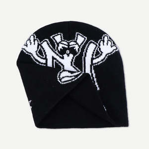 Gorros de Punto de Moda Urbana de Invierno, Reversibles, Cálidos, Estilo Moderno, Unisex, con Logotipo Personalizado, MOQ Bajo - Product Image 5