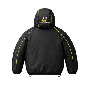 Custom Winter Puffer <b>Jacket</b> <b>Men</b> Hooded Insulated Bubble Coat Windproof Warm Outdoor Casual Streetwear <b>Jacket</b> OEM ODM Manufacture - Product Image 3