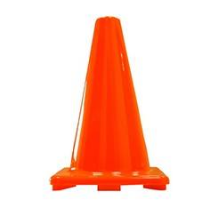 กรวยจราจรพีวีซีแบบยืดหยุ่นขนาด 28 นิ้ว 30 นิ้ว 36 นิ้ว 40 นิ้ว จากไต้หวัน - Product Image 3