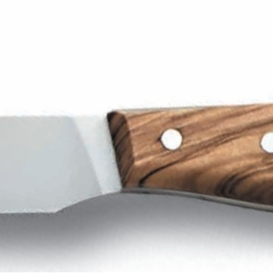 Cuchillos de Caza de Hoja Fija con Mango de Madera Marrón Natural y Hoja de Acero Plateado, Diseño Remachado con Agarre Suave para Campismo al Aire Libre - Product Image 5