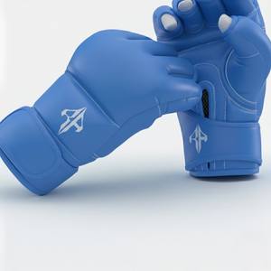 Guantes de Boxeo para Hombre de Primera Calidad, Cierre Personalizado, Muñeca de Cuero PU, Medios Dedos, Ligeros, con Cordones, Marca Rivian - Product Image 6