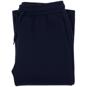 Knit Jogger Pants Navy Casual Sweatpants <b>Elastic</b> <b>Waist</b> Lounge Wear Soft Knit <b>Trousers</b> Relaxed Fit for Men Women - Product Image 5