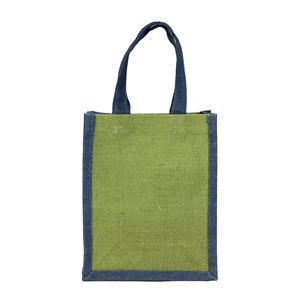 Sac en jute personnalisé avec 4 compartiments, élégant et écologique, idéal pour les cadeaux et les fêtes - Product Image 3