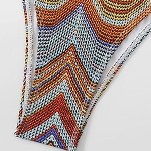 ชุดบิกินี่ผู้หญิงแบบสองชิ้น ชุดว่ายน้ำสำหรับฤดูร้อน ชุดชายหาด รับทำโลโก้ตามสั่ง ผู้ผลิต OEM - Product Image 5