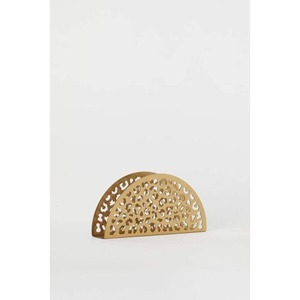 Atractivo Porta Servilletas Metálico para Decoración de Mesa en Comedor, Cocina, Restaurante o Cafetería de Estilo Contemporáneo - Product Image 1