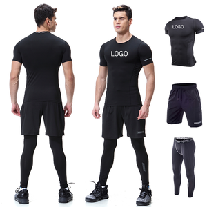Maillot de compression extensible pour homme, tenue de sport légère et très élastique pour MMA BJJ, vente en gros - Product Image 1