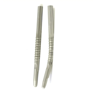 เครื่องมือขูดกระดูก Bone Bridge Instruments BBI-370 รุ่นขายดีที่สุด ทำจากเหล็ก ใช้งานด้วยมือ สำหรับขูดกระดูกทางทันตกรรม แบบตรงและโค้ง ใช้ซ้ำได้ เกรด A+ ได้รับมาตรฐาน CE - Product Image 4