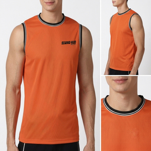 Tank Top For Men's Fitness Clothing Quick Dry Men Tank Top 100% Cotton Made High Quality Wholesale Top Selling Tank Top For Men - Product Image 5
