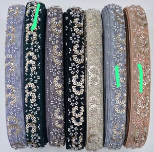 High Quality Fashionable Beige 100% Cotton Soft <b>Lace</b> Fabric Embroidered <b>Elastic</b> Mesh Fabric for Women's Dresses - Product Image 1