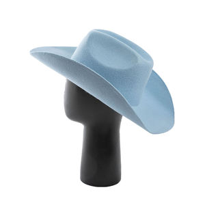 Chapeau Fedora en polyester tendance pour femmes et hommes, style classique, décontracté, à large bord, chapeau jazz - Product Image 6