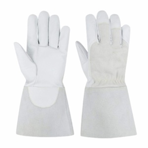 Guantes de Soldadura TIG de Piel de Cabra y Vacuno de Primera Calidad, Resistentes al Calor y a las Chispas, Anti-Corte, Excelente Construcción - Product Image 1
