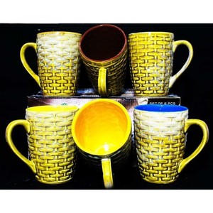 Ensemble de tasses à lait en céramique classiques - Product Image 2