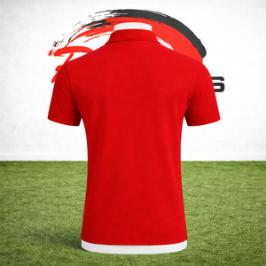 Magnifiques T-shirts décontractés en maille respirante de haute qualité pour hommes, personnalisables avec logo frontal, en polyester/coton, vente en gros - Product Image 2