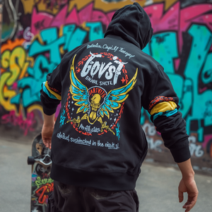 เสื้อฮู้ดดี้แบบยูนิเซ็กซ์ ดีไซน์สั่งทำพิเศษ สำหรับฤดูหนาว ผลิตจากผ้าโพลีเอสเตอร์/ไนลอน ฟลีซ ทรงปกติ สวมใส่สบาย สไตล์สตรีทแวร์ กันน้ำ - Product Image 2